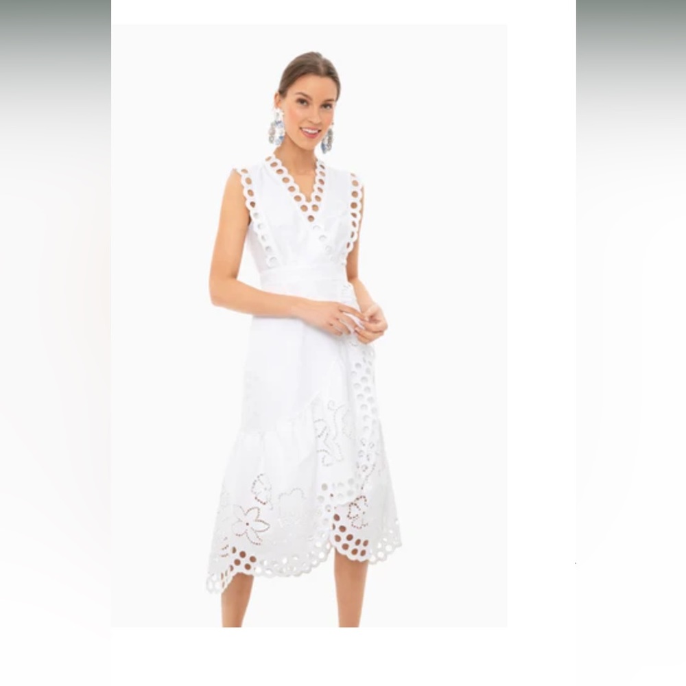 Rebecca Taylor White Dress NWT Size 6.
